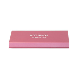 KONKA 康佳 PS300 USB 3.1 移动固态硬盘 Type-C 500GB 佳人粉