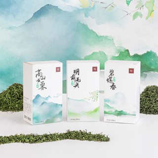 平仄 2021年早春精品绿茶系列明前碧螺春毛尖茶