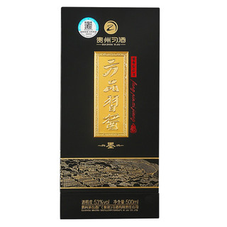 XIJIU 习酒 方品习酱 墨 53%vol 酱香型白酒 500ml*6瓶 整箱装