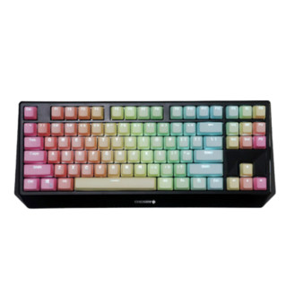 CHERRY 樱桃 MX 1.0 TKL 87键 有线机械键盘 彩虹 Cherry红轴 无光