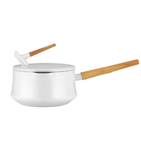 SANHO 三禾 黑白双娇系列 LN16T6 奶锅(16cm、铝合金、雪舞)