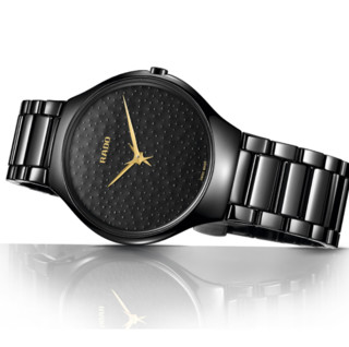 RADO 雷达 True Thinline真薄系列 39毫米石英腕表 R27009192