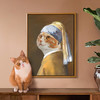 上品印画 定制 萌宠入油画宠物画像定制猫狗肖像画装饰画创意礼物