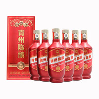 云门 青州陈酿 喜庆版 53%vol 酱香型白酒 500ml*6瓶 整箱装