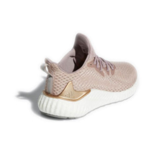 adidas 阿迪达斯 Alpha Boost W 女子跑鞋 EH3354 活力粉/浅铜金属/银金属 36