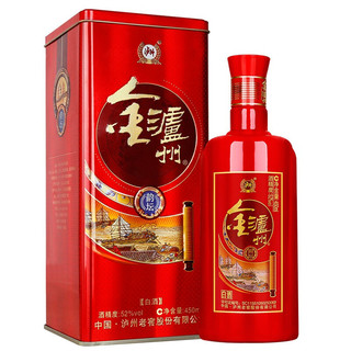 泸州老窖 金泸州 韵坛 52%vol 白酒 450ml*6瓶 整箱装