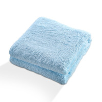君吉（JUNGER）纯棉毛巾大尺寸婴幼儿可以用(140克A类全棉)6色可选
