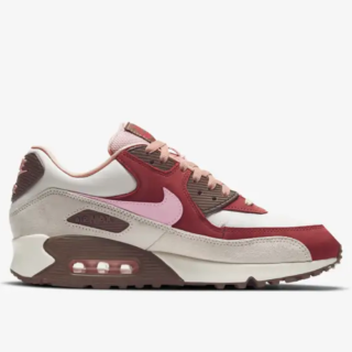 NIKE 耐克 Air Air Max 90 NRG 中性休闲运动鞋 CU1816-100 白红粉 42