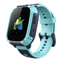 ticwatch Watch Kids 智能手表 49.3mm 黑色 奇幻蓝硅胶表带 2GB（4G、北斗、GPS）