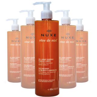 NUXE 欧树 槐花蜜特润卸妆凝胶 400ml*2