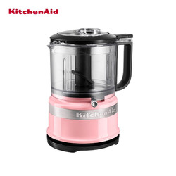 凯膳怡KitchenAid3.5杯切碎机家用多功能食物料理机5KFC3516CGU 冰晶粉