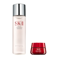SK-II 护肤套装 (PITERA精华系列护肤精华露230ml+紧肤抗皱修护系列赋活修护精华霜80g)