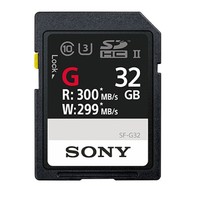 SONY 索尼 S系列 SF-G32 SD存储卡 32GB（UHS-II、U3）