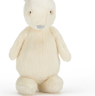 jELLYCAT 邦尼兔 绒球尾巴小兔 毛绒玩具 天蓝色 22cm