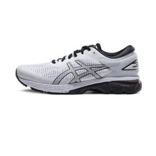 ASICS 亚瑟士 GEL-KAYANO 25 男子跑鞋 1011A019-101 白色/黑色 42