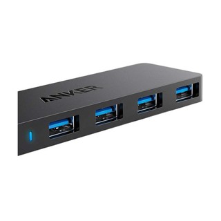 Anker 安克 A7516 USB3.0HUB 一分四 0.2m 黑色