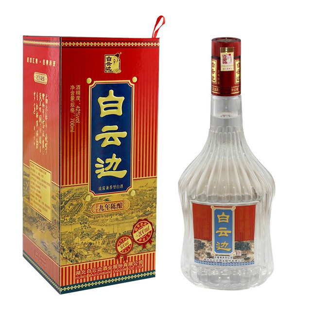 白云边九年陈酿42%vol 兼香型白酒700ml 单瓶装【报价价格评测怎么样