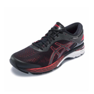 ASICS 亚瑟士 GEL-KAYANO 25 男子跑鞋 1011A019-004 黑色/红色 39.5