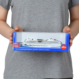 SIKU 仕高 合金豪华邮轮仿真轮船模型迈希夫男孩收藏玩具儿童送礼盒