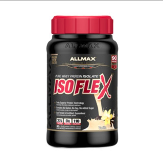 ALLMAX isoflex分离乳清蛋白粉 香草味 2磅