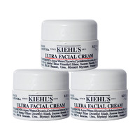 Kiehl's 科顏氏 高保濕面霜干皮滋潤不厚重7ml*3   女士護膚品