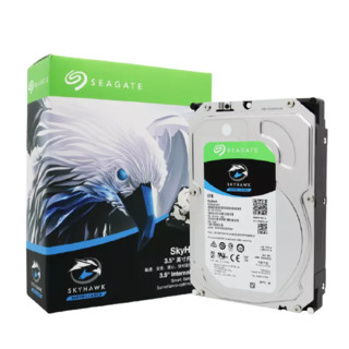 SEAGATE 希捷 酷鹰SkyHawk系列 监控级硬盘 1TB(CMR、5900rpm、64MB)ST6000VX001