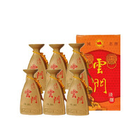 云门 陈酿 麦饭石 54%vol 酱香型白酒 500ml*6瓶 整箱装