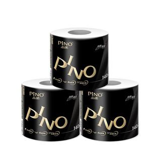 PINO 品诺 黑色经典系列 有芯卷纸 4层*140g*27卷