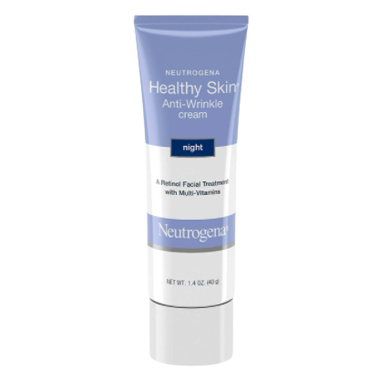 硬核补贴neutrogena露得清healthyskin抗皱晚霜40g2支装