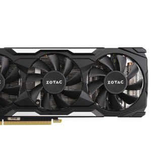 ZOTAC 索泰 GeForce RTX 2060-6GD6 霹雳版 OC HA 显卡 6GB 黑色