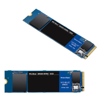 Western Digital 西部数据 蓝盘 SN550 NVMe M.2 固态硬盘 250GB（PCI-E3.0）