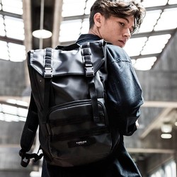 TIMBUK2 天霸 TKB1005 男士多功能双肩包 黑色