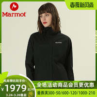 Marmot/土拨鼠2021春夏新款户外戈尔GTX防水透气女防风冲锋衣夹克