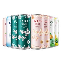 RIO锐澳鸡尾酒樱花季节限定新品微醺5口味330ml*8罐装