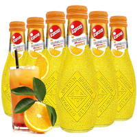 希腊进口哇尔塔Epsa橙汁汽水果汁型碳酸饮料232ml*6瓶 玻璃瓶装饮品