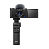 SONY 索尼  ZV-1 数码相机 黑色 手柄套装