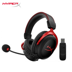 Kingston 金士顿 HyperX Cloud Ⅱ Wireless 飓风2 无线版 7.1头戴式游戏耳机 