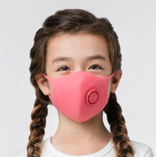 smartmi 智米 QHXFMKZET/02ZM-XS 有呼吸阀口罩 XS 3只 粉色 儿童款