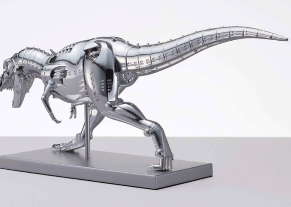 howstore空山基潮流艺术摆件机械霸王龙2036351272019年搪胶电镀