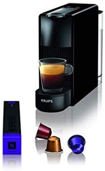 Krups 克鲁伯 Nespresso XN1108 Essenza Mini 胶囊咖啡机 0.6升，1260W，黑色