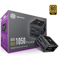 COOLERMASTER 酷冷至尊 MWE GOLD V2 1050W 金牌电源 全日系电容 台式主机电源