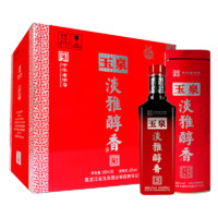 玉泉 淡雅醇香3 42%vol 兼香型白酒 500ml*6瓶 整箱装