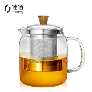 hommy 佳佰 JB180104 玻璃茶壶 700ml