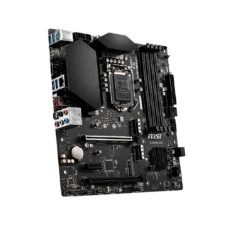 MSI 微星 Z490M S01 MATX主板（intel LGA1200、Z490）+英特尔 酷睿i9-10850K CPU套装