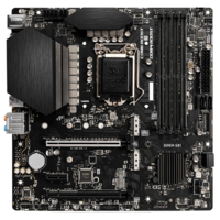 MSI 微星 Z490M S01 MATX主板（intel LGA1200、Z490）+英特尔 酷睿i9-10850K CPU套装