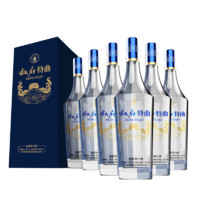 XUFU 叙府 特曲 蓝瓶 52%vol 浓香型白酒 500ml*6瓶 整箱装