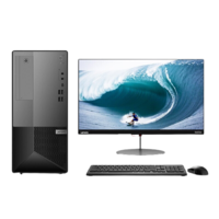 Lenovo 联想 扬天 P780 十代酷睿版 23英寸 商用台式机 黑色 (酷睿i5-10400F、GTX 1660 Super 6G、16GB、512GB SSD+1TB HDD、风冷)