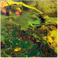 HOWstore Gerhard Richter 格哈德里希特《流动 IV》45×45cm  限量艺术版画