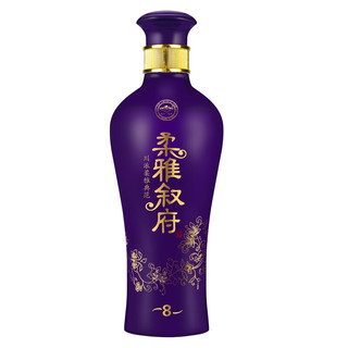 XUFU 叙府 柔雅XUFU 叙府8 53%vol 兼香型白酒 450ml*6瓶 整箱装