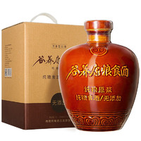 谷养康 纯粮食原浆 60%vol 浓香型白酒 1500ml 坛装